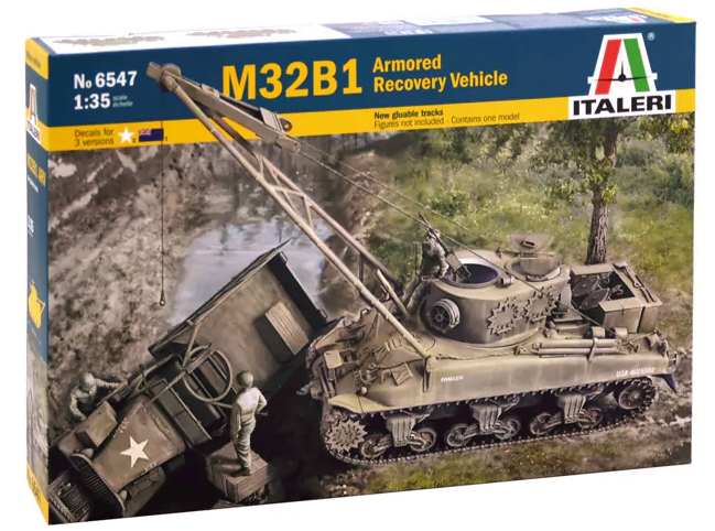 Italeri 1:35 M32B1 Armored Recovery Vehicle (NZ)