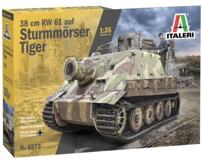 Italeri 1:35 38 cm RW 61 auf Sturmmorser Tiger