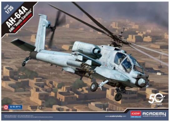 Academy 1:35 AH-64A ANG Apache South Carolina