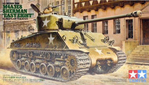 Tamiya 1:35 M4A3E8 Sherman Easy Eight w/Extras