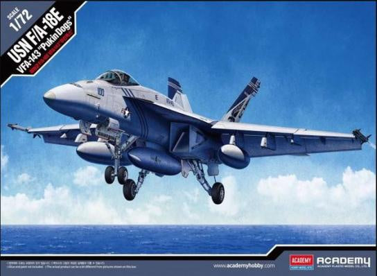 Academy 1:72 USN F/A-18E VFA-143 Pukin Dogs