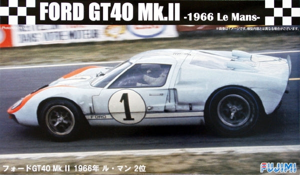 Fujimi 1:24 Ford GT40 2nd Le Mans 1966 Hulme/Miles
