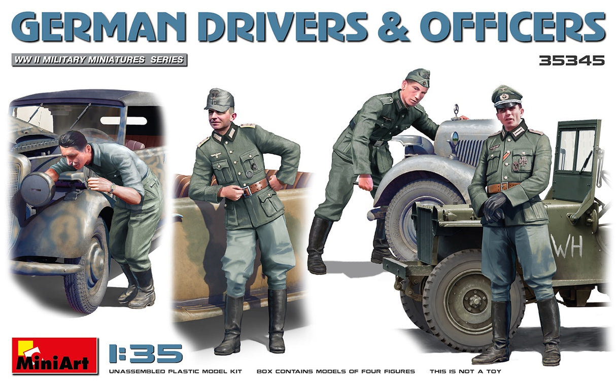 Miniart 1:35 German Drivers & Officers