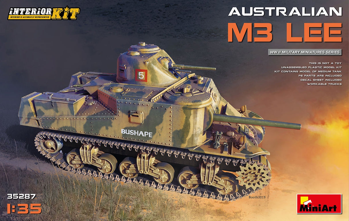 Miniart 1:35 Australian M3 Lee w/Interior Kit