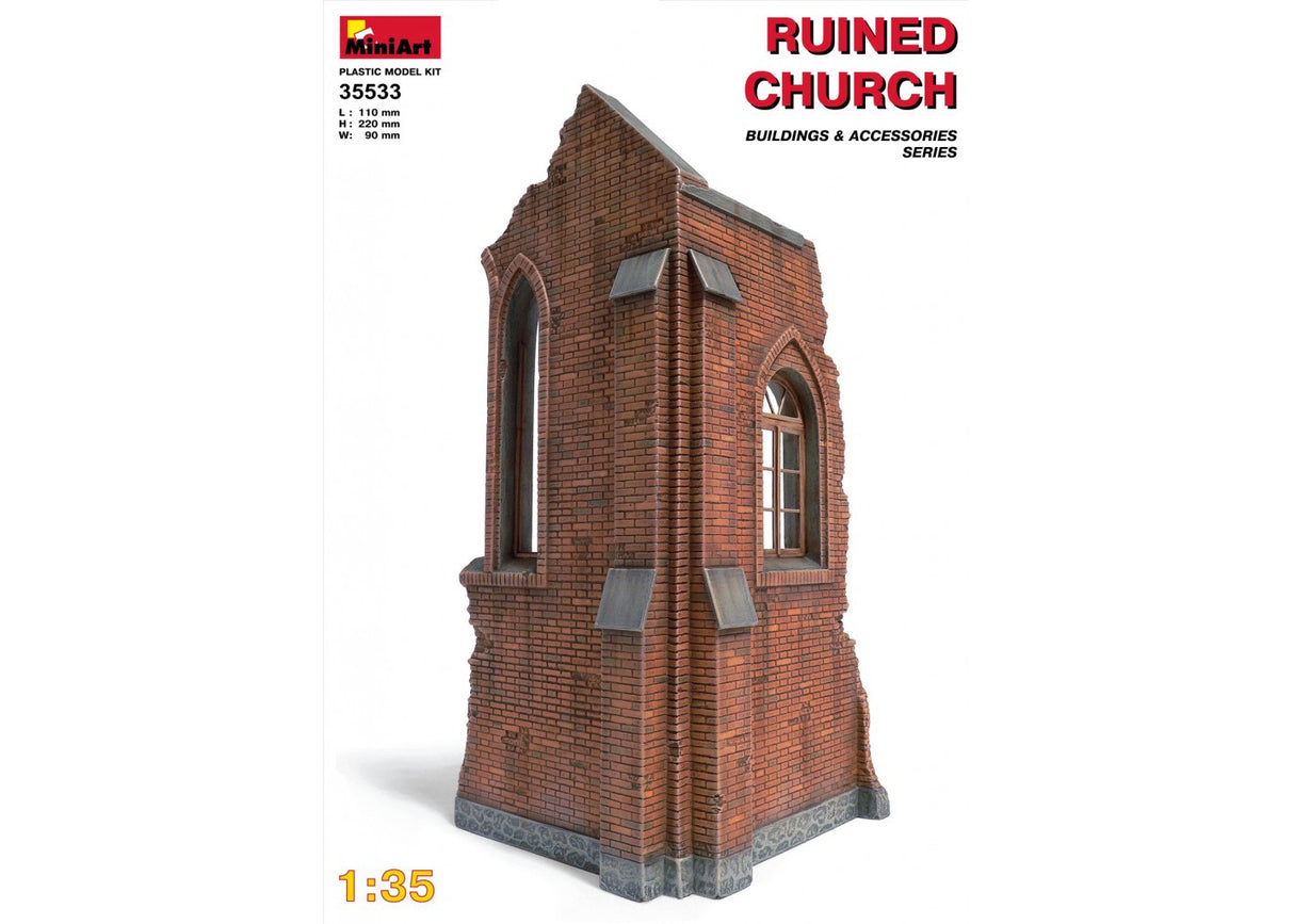 MINIART 1/35 CHURCH RUIN