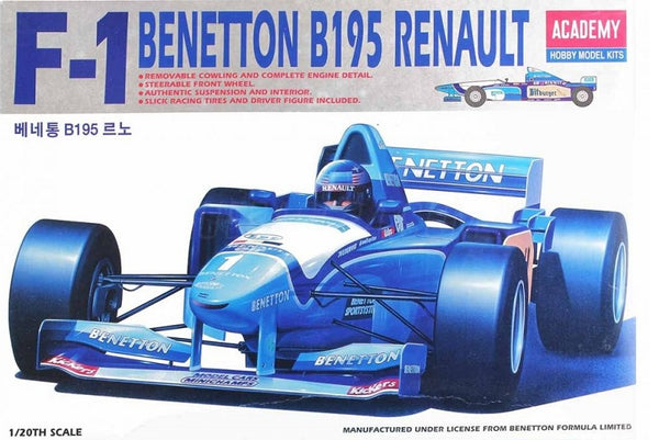 Academy 1: Benetton B Renault – Frankton Model Shop