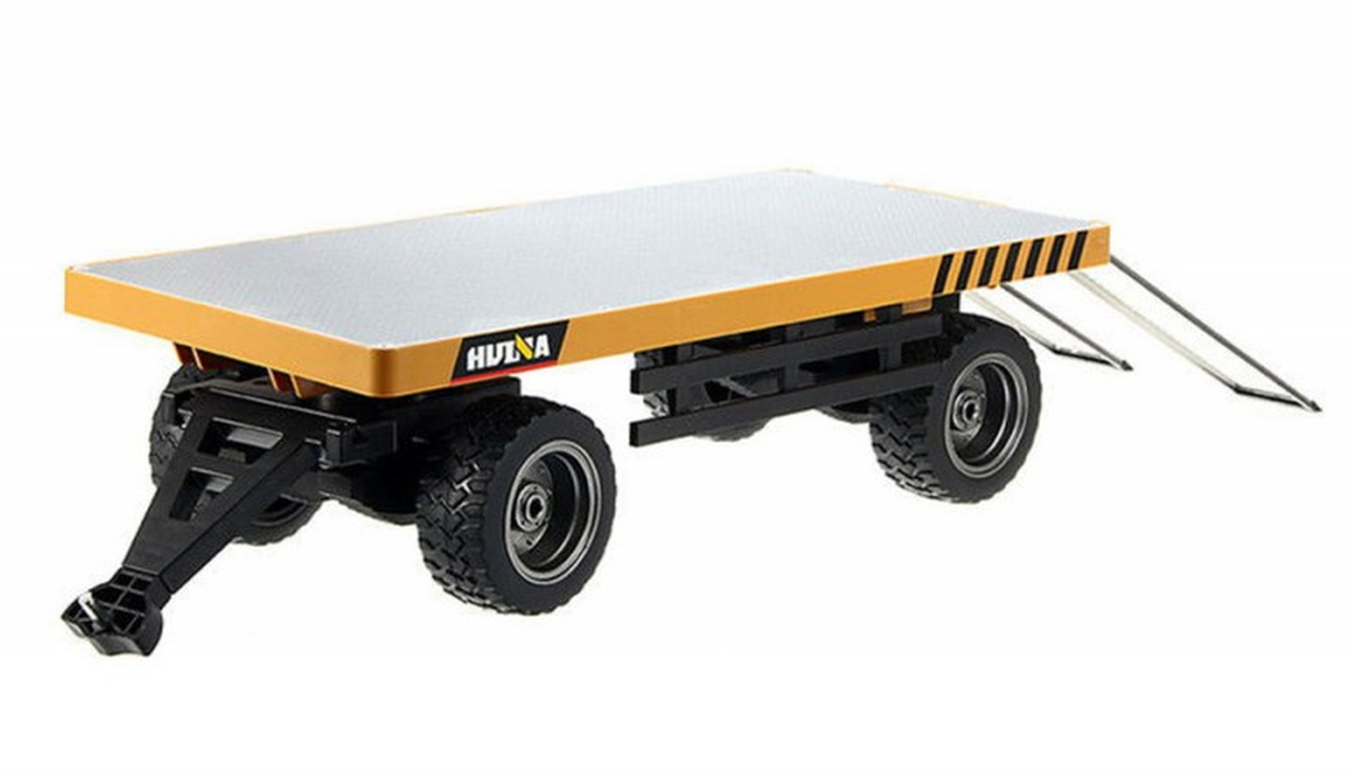 HUI NA #1578 Alloy Flat deck trailer 1/10 scale by HUINA