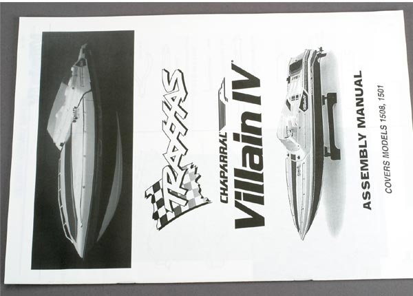 Traxxas 1599 - Assembly manual