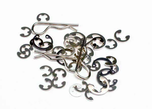Traxxas 1633 - E-clips/ C-rings