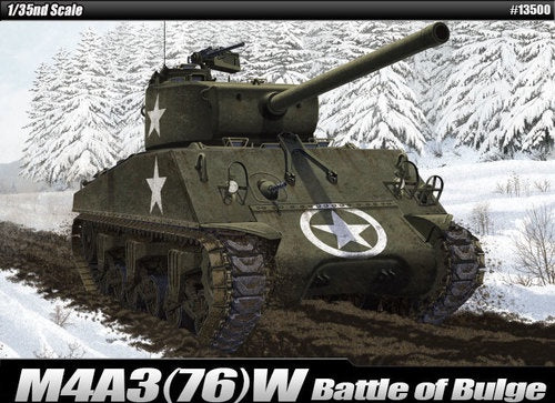 Academy 1:35 M4A3 (76)W "Battle of Bulge" (LW)