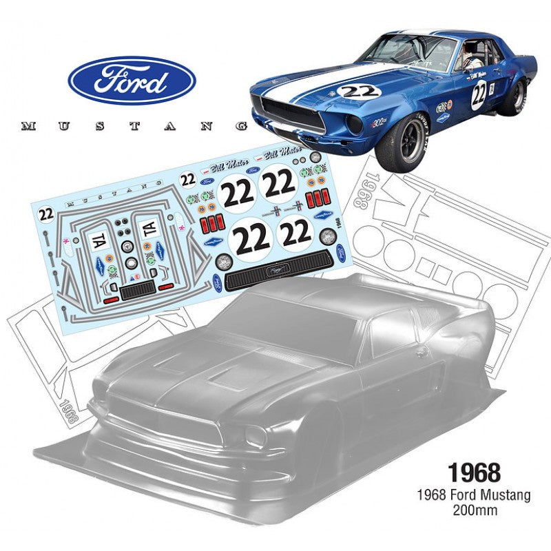 Team C 1/10 1968 Ford Mustang Fastback