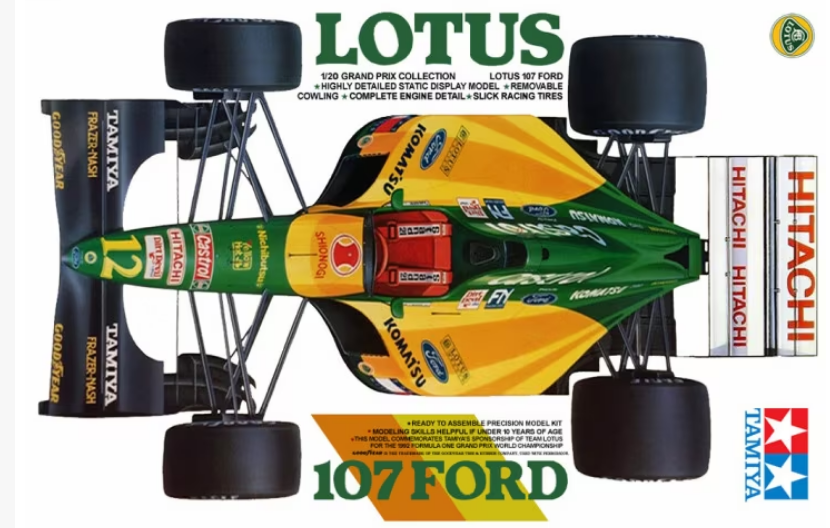 Tamiya 1:20 Lotus 107 Ford