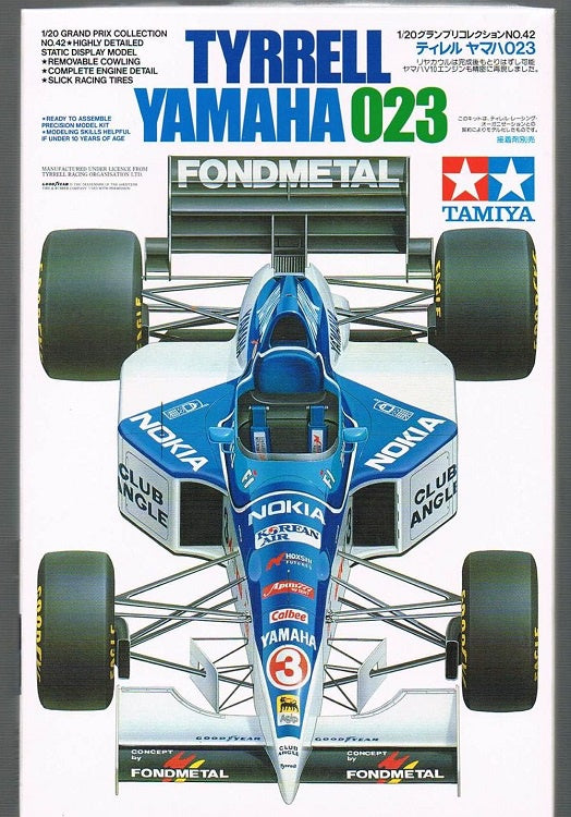 Tamiya 1:20 Tyrrell Yamaha 023
