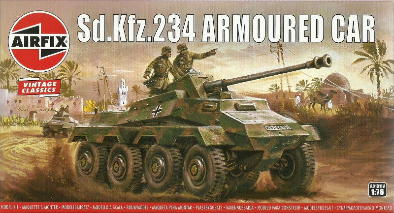 Airfix 1:76 Sd.Kfz.234 German Armoured Car