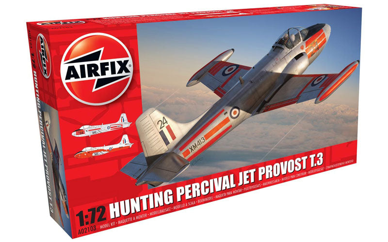 Airfix 1:72 Hunting Percival Jet Provost T.3/T.4