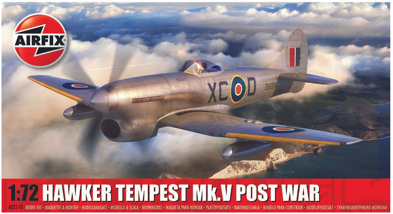 Airfix 1:72 Hawker Tempest Mk.V Post War