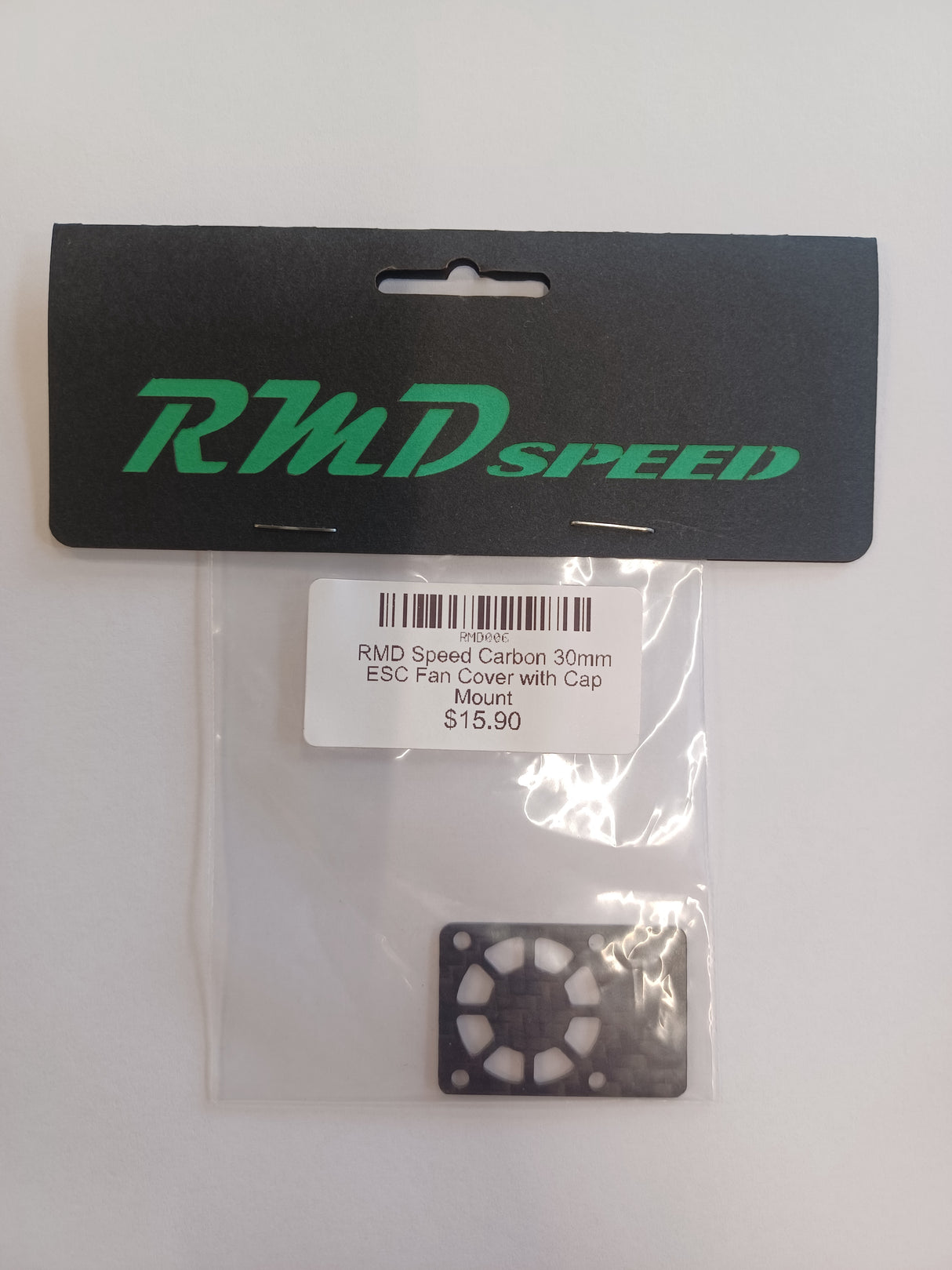 RMD Speed Carbon 30mm ESC Fan Cover with Cap Mount