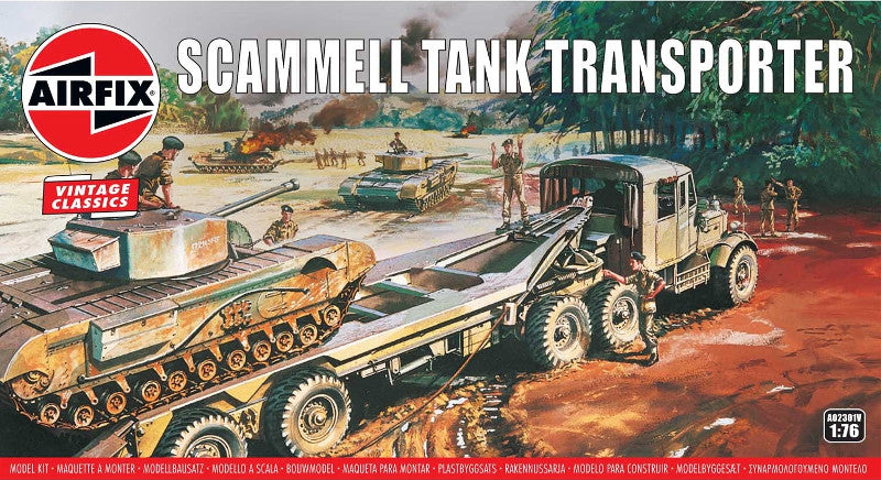 Airfix 1:76 Scammell Tank Transporter Vintage Classic