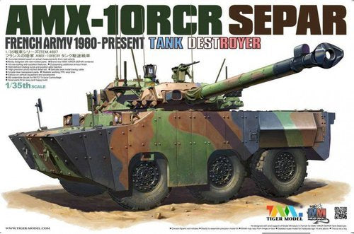 Tiger 1:35 French Army AMX-10RCR Separ Tank Destroyer