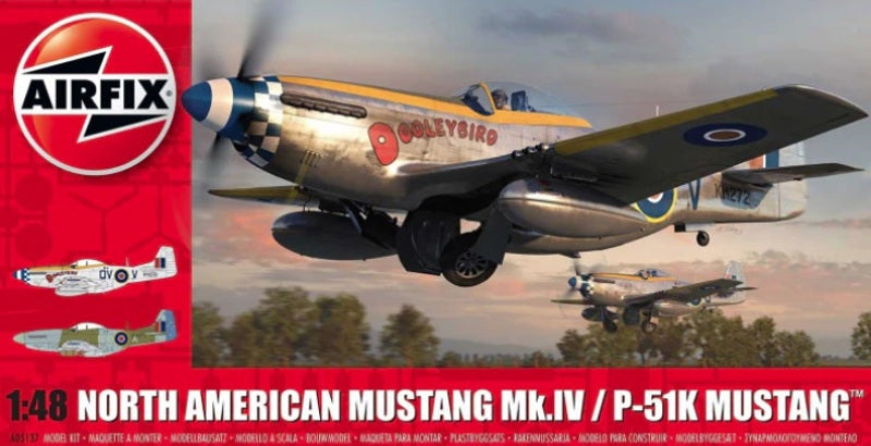 Airfix 1:48 North American Mustang Mk.IV