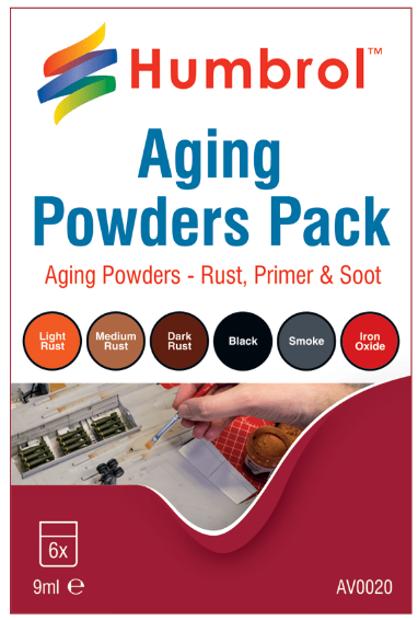 Humbrol Aging Powders Pack