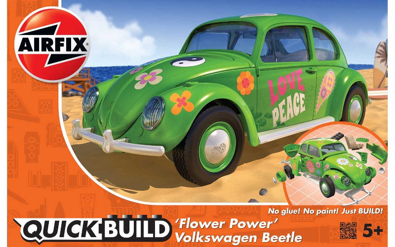 Airfix Quick Build Flower Power VW Beetle