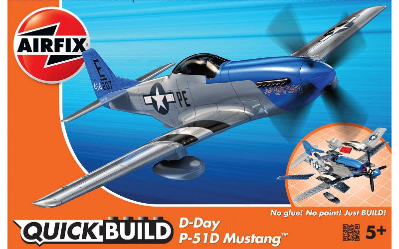 Airfix Quick Build D-Day P-51D Mustang