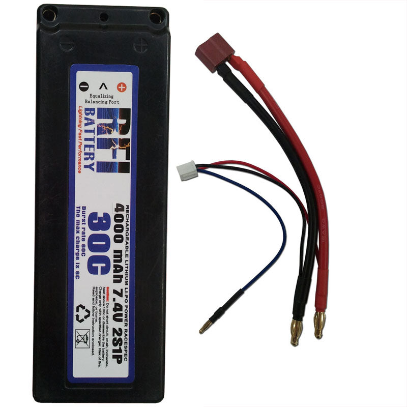 RFI 7.4v 4000mAH 30C Race Pack