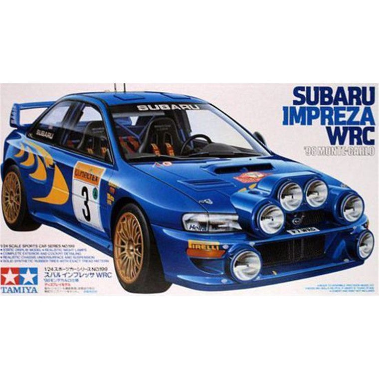 Tamiya 1:24 Subaru Impreza WRC 98 Monte Carlo