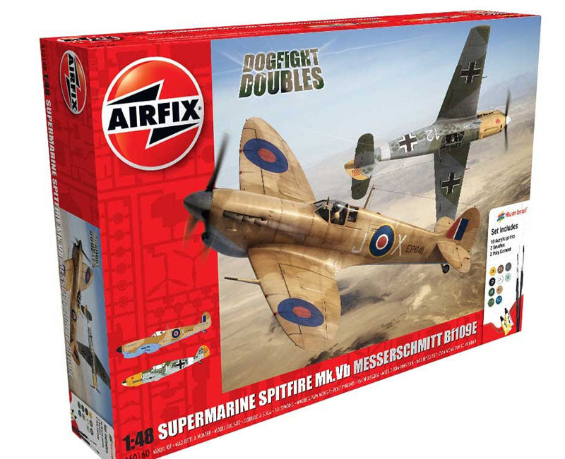 Airfix 1:48 DD Spitfire/Messerschmitt