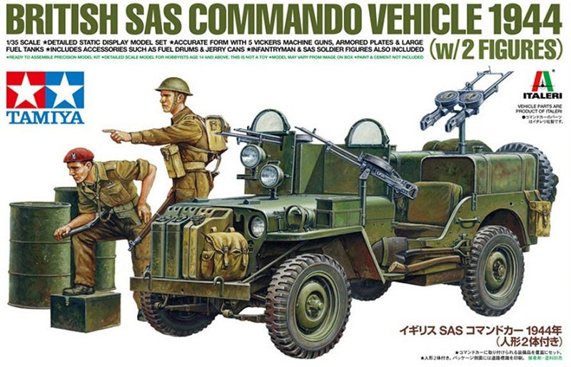 Tamiya 1:35 SAS Commando Vehicle 1944