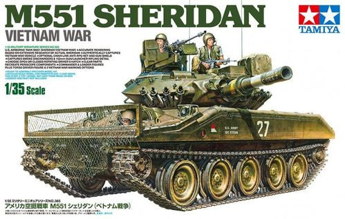 Tamiya 1:35 M551 Sheridan Vietnam War w/Extras (LW)