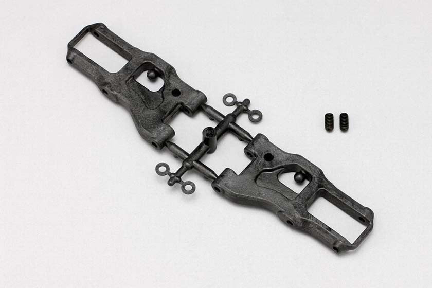 B10-008FG Graphite molded front lower suspension arm (55mm-Shock33mm) for BD10