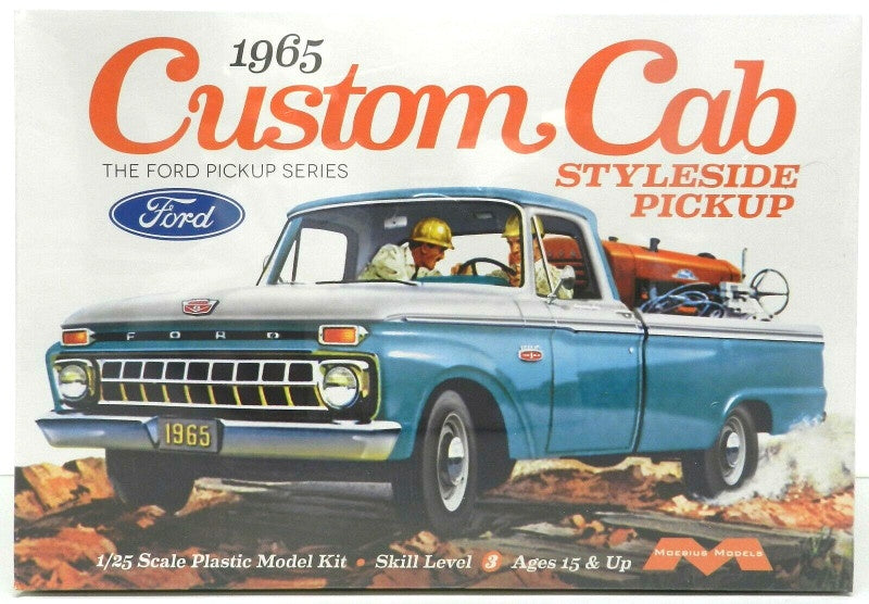 Moebius 1:25 1965 Ford Custom Cab Styleside Pickup