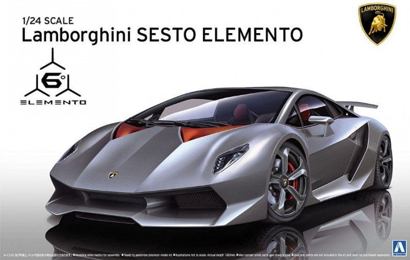 Aoshima 1:24 Lamborghini Sesto Elemento