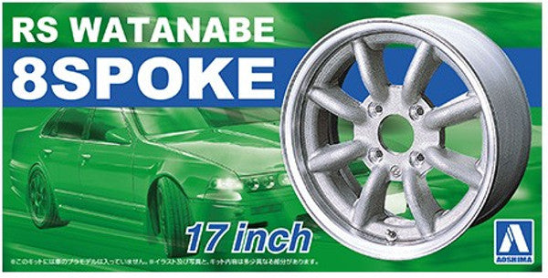 Aoshima 1:24 RS Watanabe 8 Spoke Wheels