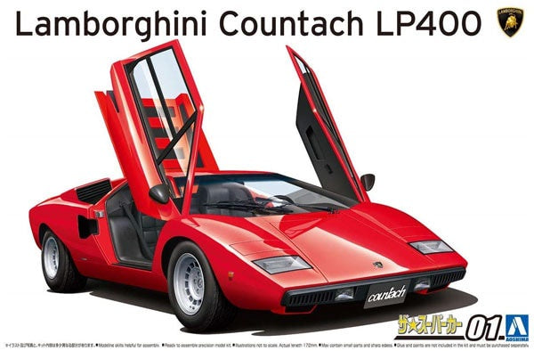 Aoshima 1:24 Lamborghini Coutach LP400