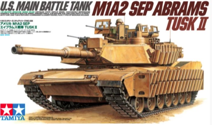 Tamiya 1:35 M1A2 Sep Abrams Tusk II