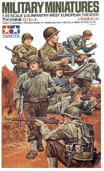 Tamiya 1:35 US Infantry West European Theatre