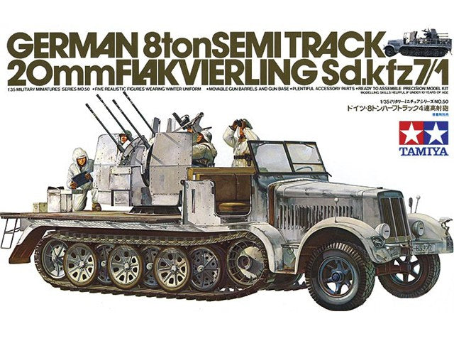 Tamiya 1:35 German Sd.Kfz 7/1 20mm Flakvierling