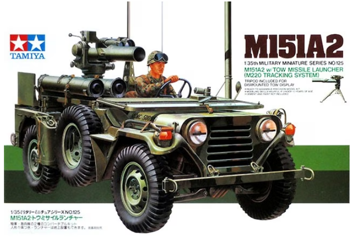 Tamiya 1:35 M151A2 w/ TOW Missile Launcher