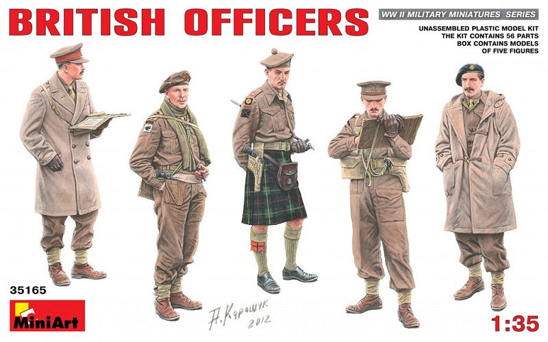 Miniart 1:35 British Officers