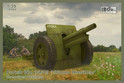 IBG 1:35 Polish Wz. 14/19 100mm Howitzer Motorised Artillery