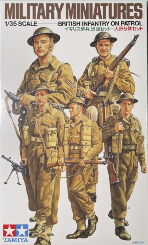 Tamiya 1:35 British Infantry on Patrol