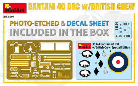 Miniart 1:35 Bantam 40 BRC w/Crew Sp. Edtn