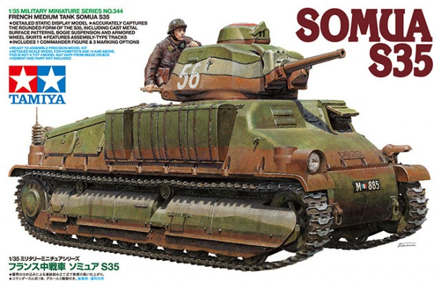 Tamiya 1:35 Somua S35 Medium Tank