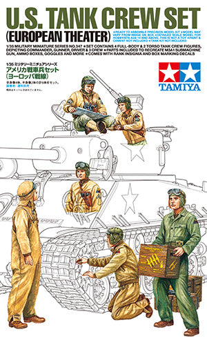 Tamiya 1:35 US Tank Crew Set European