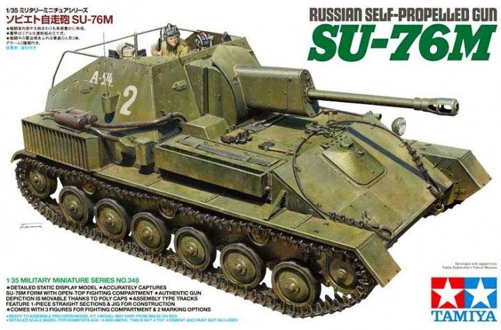 Tamiya 1:35 SU-76M Russian Self Propelled Gun