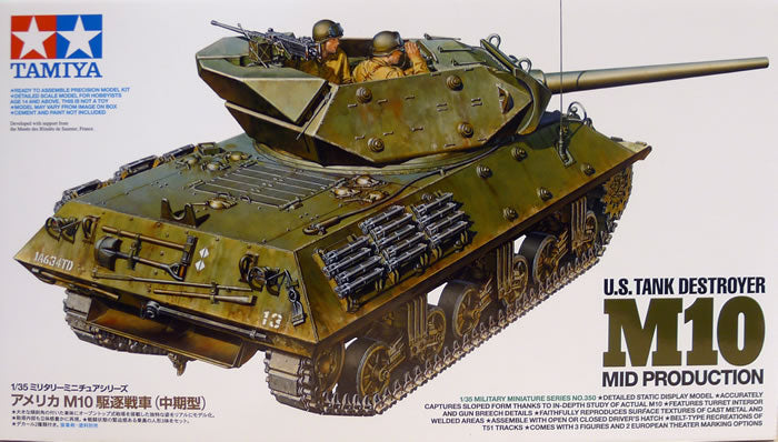 Tamiya 1:35 M10 Tank Destroyer