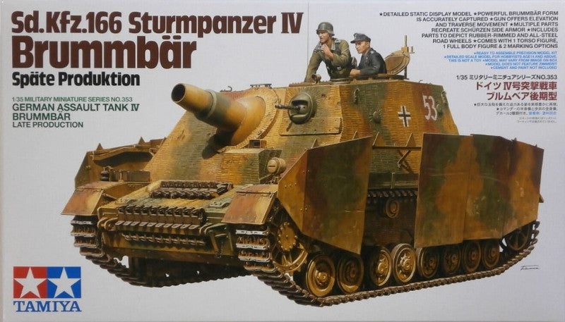 Tamiya 1:35 Brummbar Late Prod Tank